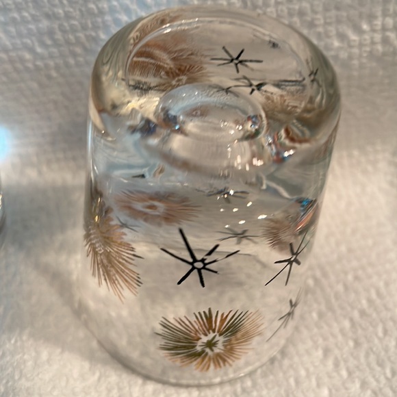 Atomic Starburst MCM shot glasses - Picture 3 of 4